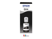 Epson 504 - 127 ml - negro - original - recarga de tinta - para EcoTank L4150, L4160, L4260, L6161, L6171, L6191, L6270; EcoTank ITS L4150, L4160