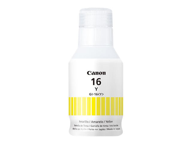 Canon GI 16 Y - 132 ml - amarillo - original - recarga de tinta - para MAXIFY GX6010, GX7010-4