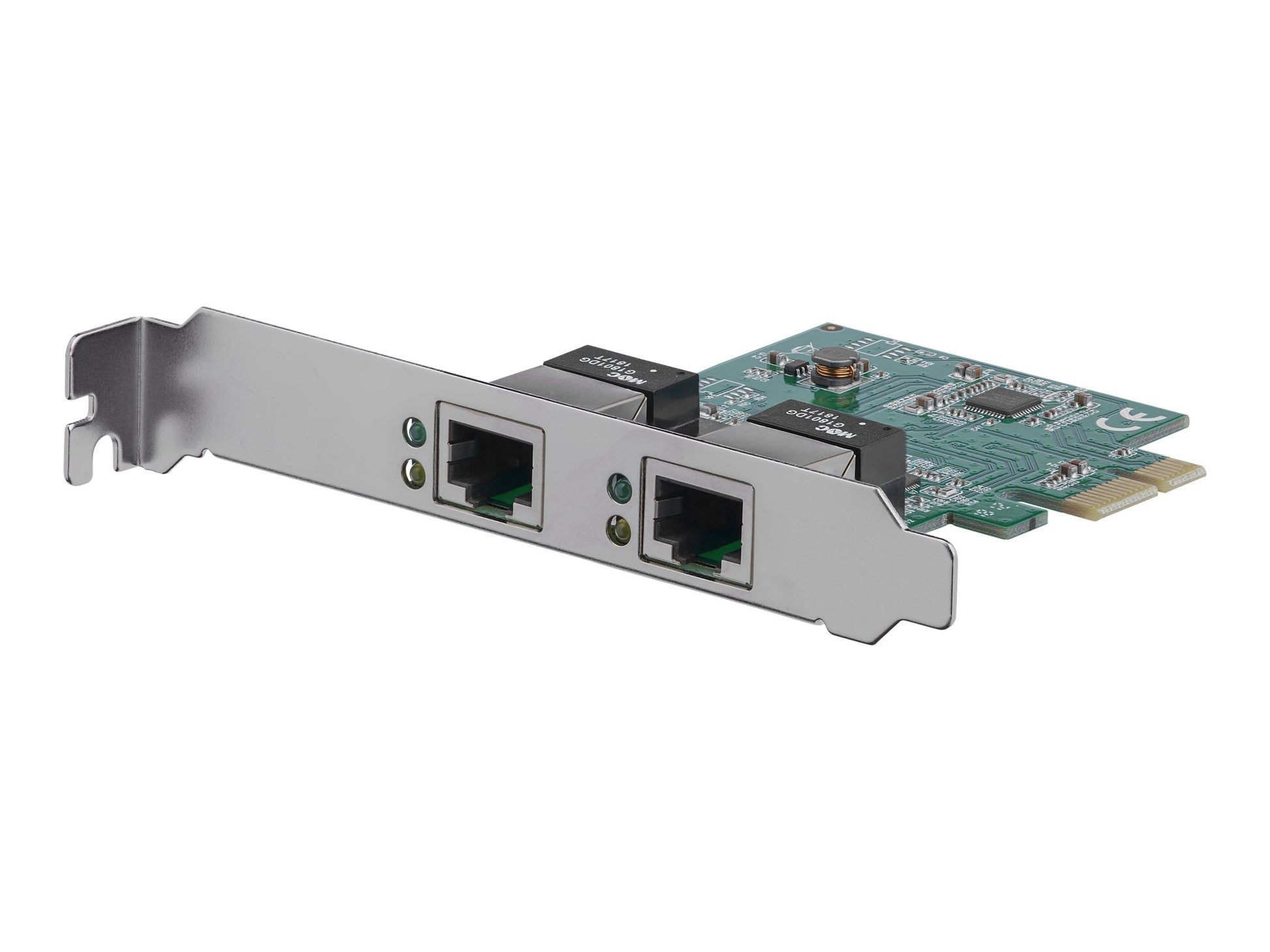 StarTech.com Adaptador Tarjeta de Red NIC PCI Express PCI-E de 2 Puertos Ethernet Gigabit - 2x RJ45 Hembra - Adaptador de red - PCIe perfil bajo - Gigabit Ethernet x 2 - para P/N: ET91000SM10, ET91000SM20-1
