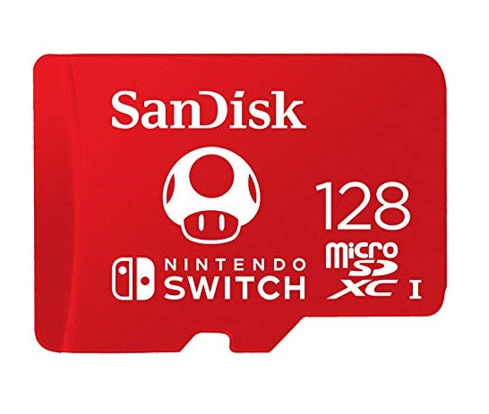 SanDisk - Flash memory card - microSDXC UHS-I Memory Card - 128 GB - Nintendo-1