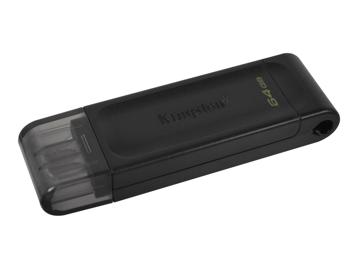 Kingston DataTraveler 70 - Unidad flash USB - 64 GB - USB-C 3.2 Gen 1-1