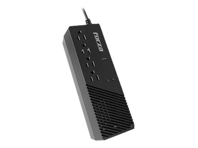 Forza FVR Series FVR-1011 - Regulador automático de voltaje (montaje en pared) - CA 115 V - 500 vatios - 1000 VA - conectores de salida: 4 - negro-5