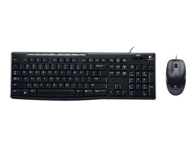 Logitech Media Combo MK200 - Juego de teclado y ratón - USB-1