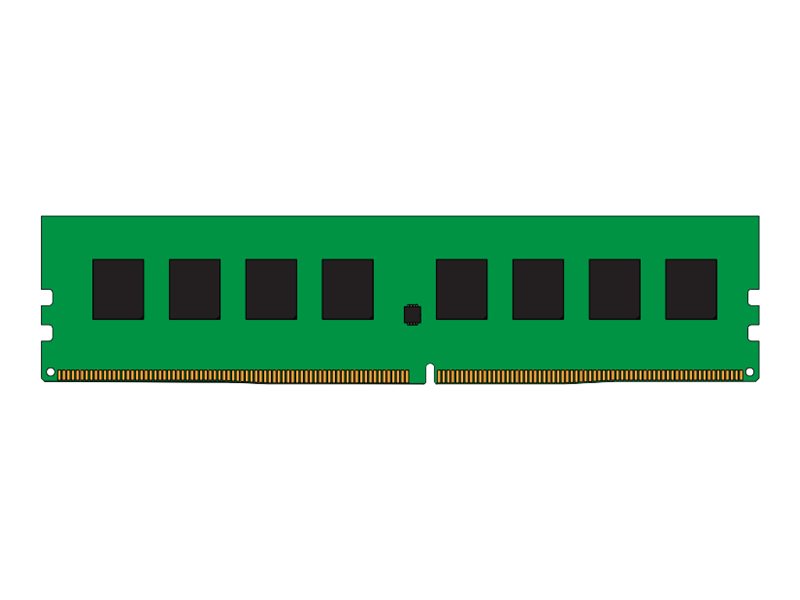 Kingston ValueRAM - DDR4 - módulo - 8 GB - DIMM de 288 contactos - 2666 MT/s / PC4-21300 - CL19 - 1.2 V - sin búfer - no ECC