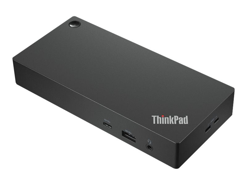 Lenovo ThinkPad Universal USB-C Dock - Estación de conexión - USB-C - HDMI, 2 x DP - 1GbE - 90 vatios - CRU - Estados Unidos