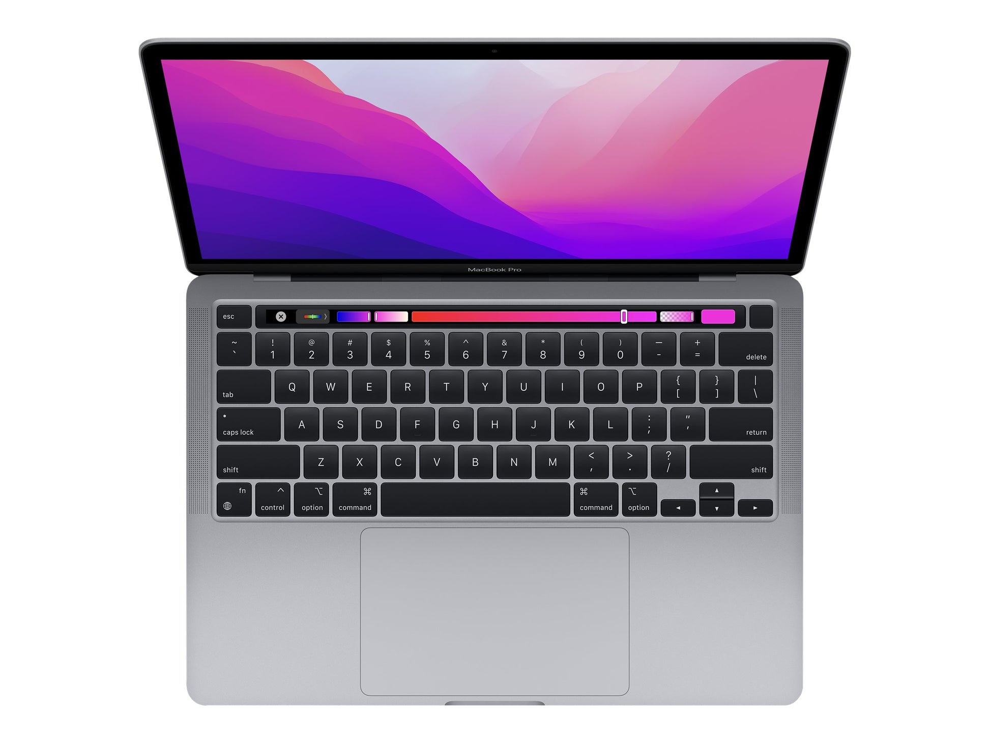 Apple MacBook Pro - M2 - M2 10-core GPU - 8 GB RAM - 512 GB SSD - 13.3" IPS 2560 x 1600 (WQXGA) - Wi-Fi 6 - gris espacio - kbd: EE. UU.-3