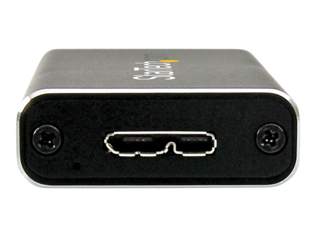 StarTech.com Adaptador SSD M.2 a USB 3.0 SuperSpeed UASP con Carcasa Protectora - Conversor NGFF de Unidad SSD - Caja de almacenamiento - M.2 - SATA 6Gb/s - USB 3.0 - negro-2