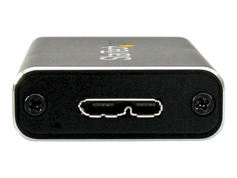 StarTech.com Adaptador SSD M.2 a USB 3.0 SuperSpeed UASP con Carcasa Protectora - Conversor NGFF de Unidad SSD - Caja de almacenamiento - M.2 - SATA 6Gb/s - USB 3.0 - negro-2