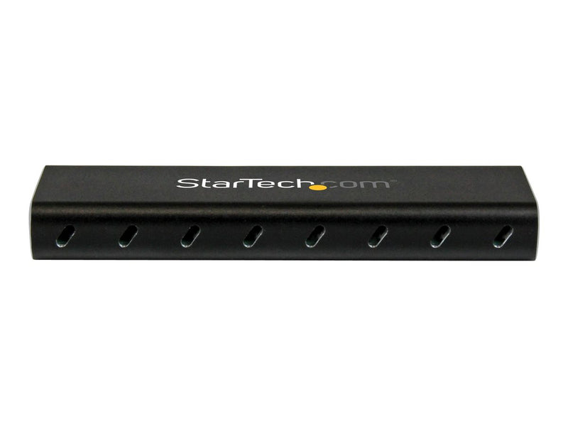 StarTech.com Adaptador SSD M.2 a USB 3.0 SuperSpeed UASP con Carcasa Protectora - Conversor NGFF de Unidad SSD - Caja de almacenamiento - M.2 - SATA 6Gb/s - USB 3.0 - negro-4