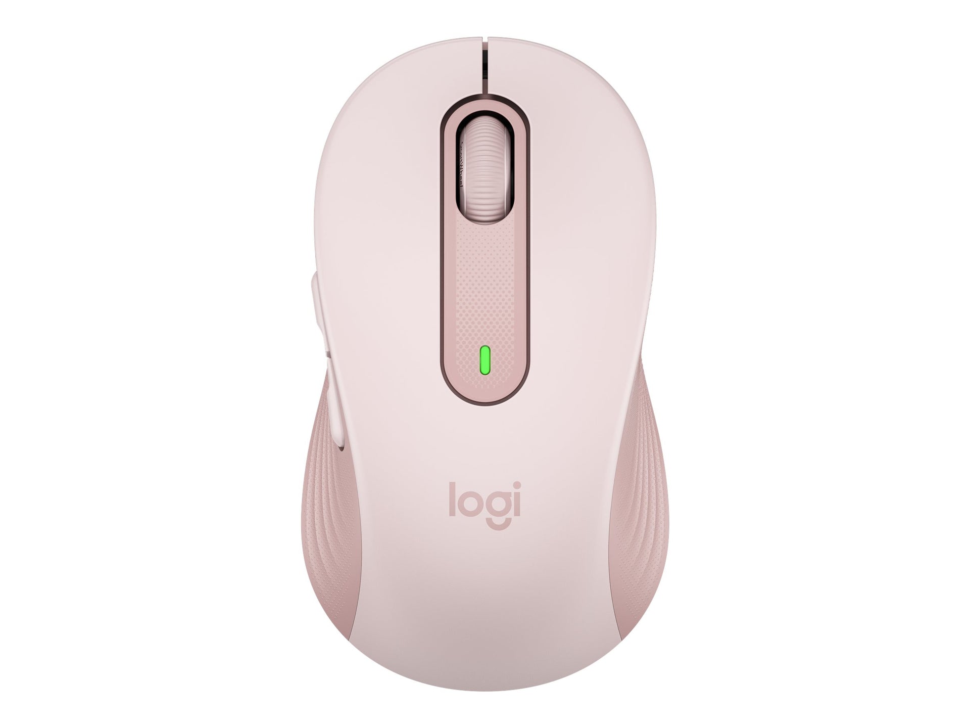 Logitech Signature M650 - Ratón - manos pequeñas - diestro y zurdo - inalámbrico - 2.4 GHz, Bluetooth - receptor de USB Logitech Logi Bolt - rosa