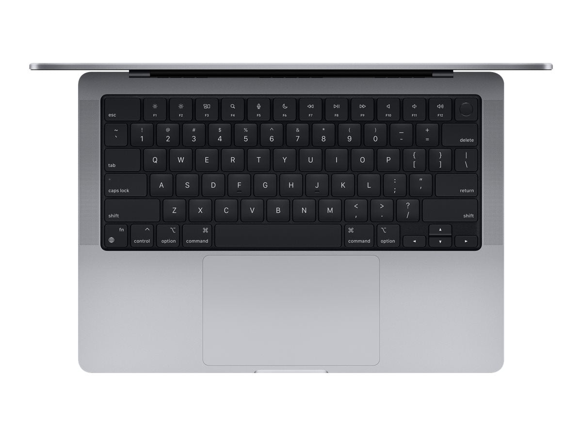 Apple MacBook Pro - M2 Pro - M2 Pro 16-core GPU - 16 GB RAM - 512 GB SSD - 14.2" 3024 x 1964 @ 120 Hz - Wi-Fi 6E, Bluetooth - gris espacio - kbd: EE. UU.