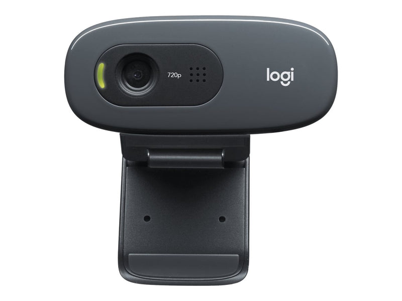Logitech HD Webcam C270 - Webcam - color - 1280 x 720 - audio - USB 2.0-2