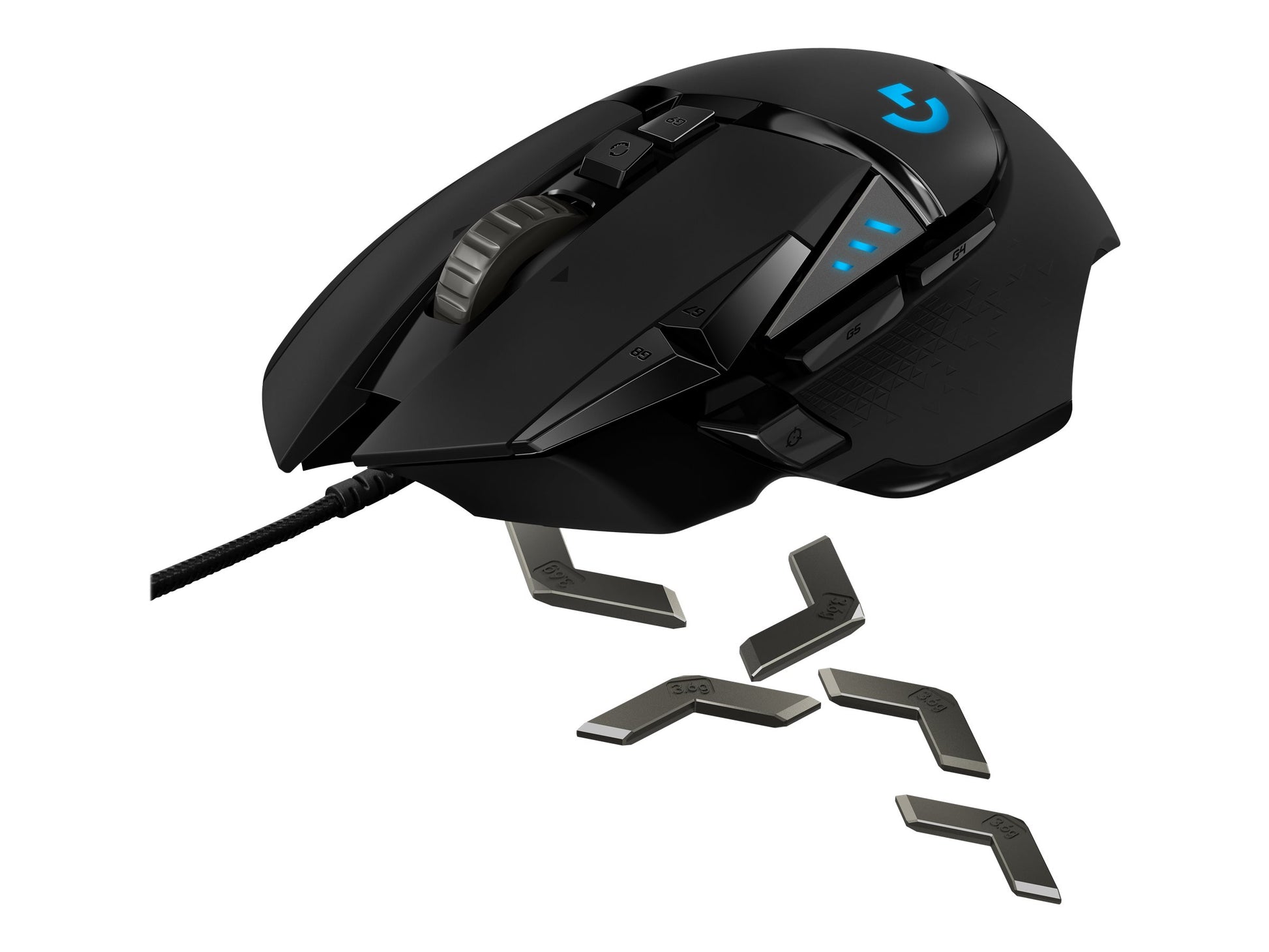 Logitech Gaming Mouse G502 (Hero) - Ratón - óptico - 11 botones - cableado - USB-1