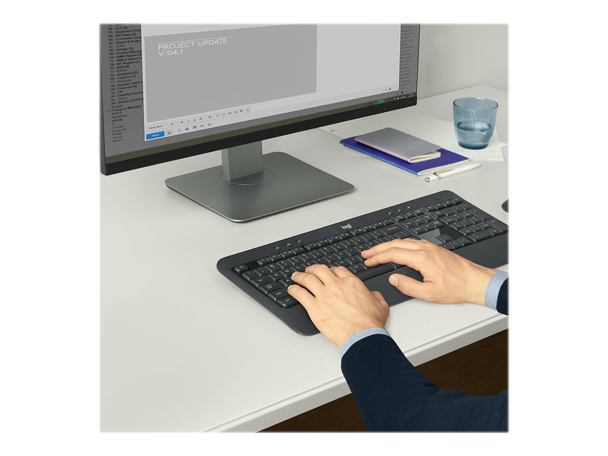 Logitech MK540 Advanced - Juego de teclado y ratón - inalámbrico - 2.4 GHz-5