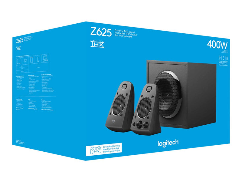 Logitech Z625 - Sistema de altavoces - canal 2.1 - 200 vatios (Total)-2