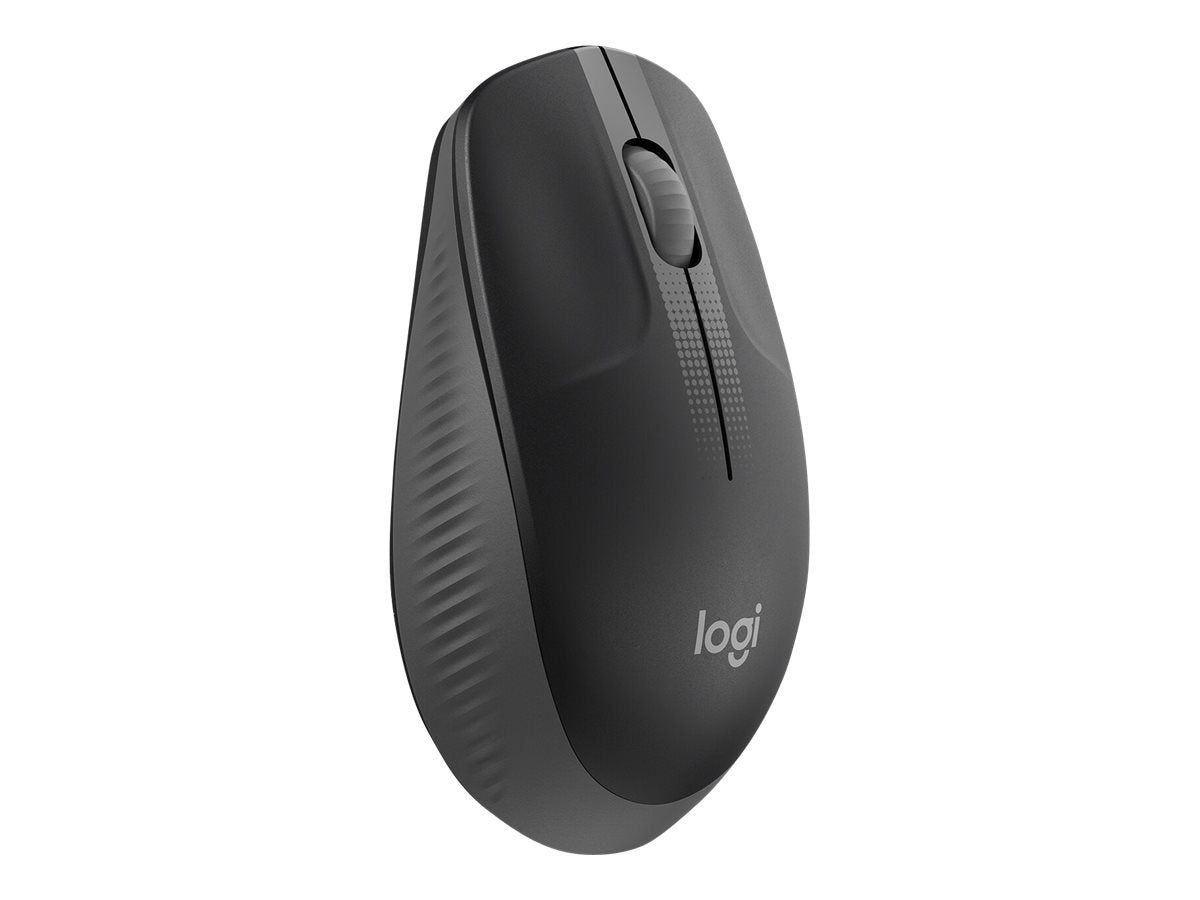 Logitech M190 - Ratón - óptico - 3 botones - inalámbrico - receptor inalámbrico USB - carbón-2