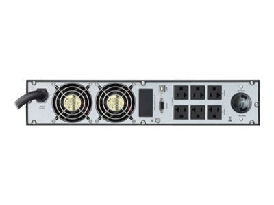 APC Easy UPS On-Line SRV3KRA - UPS (montaje en bastidor) - CA 120 V - 2400 vatios - 3000 VA - RS-232, USB - conectores de salida: 7 - 2U - 19" - con kit del riel
