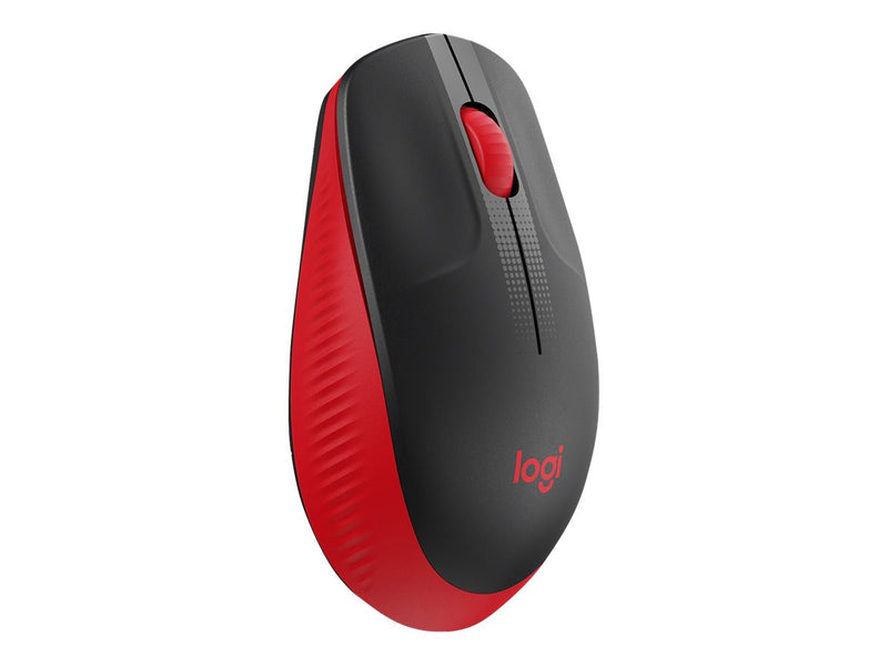 Logitech M190 - Ratón - óptico - 3 botones - inalámbrico - receptor inalámbrico USB - rojo-6