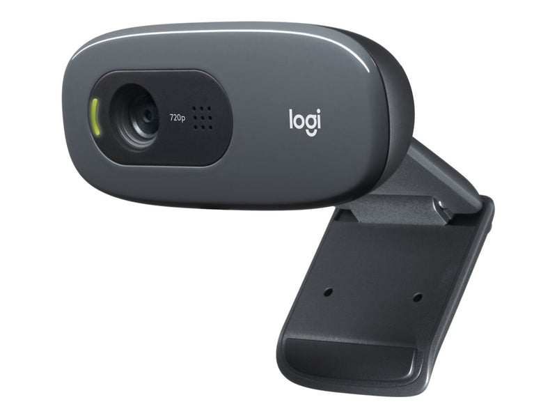 Logitech HD Webcam C270 - Webcam - color - 1280 x 720 - audio - USB 2.0-4