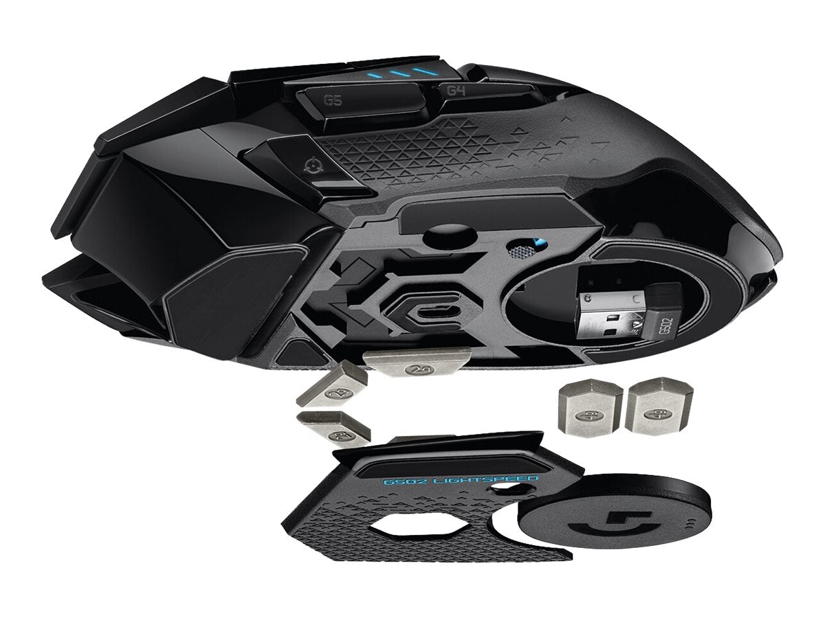Logitech Gaming Mouse G502 (Hero) - Ratón - óptico - 11 botones - cableado - USB-9