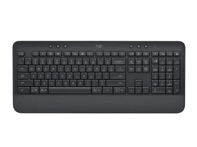 Logitech Signature K650 - Teclado - inalámbrico - Bluetooth 5.1 - QWERTY - Spanish - Grafito