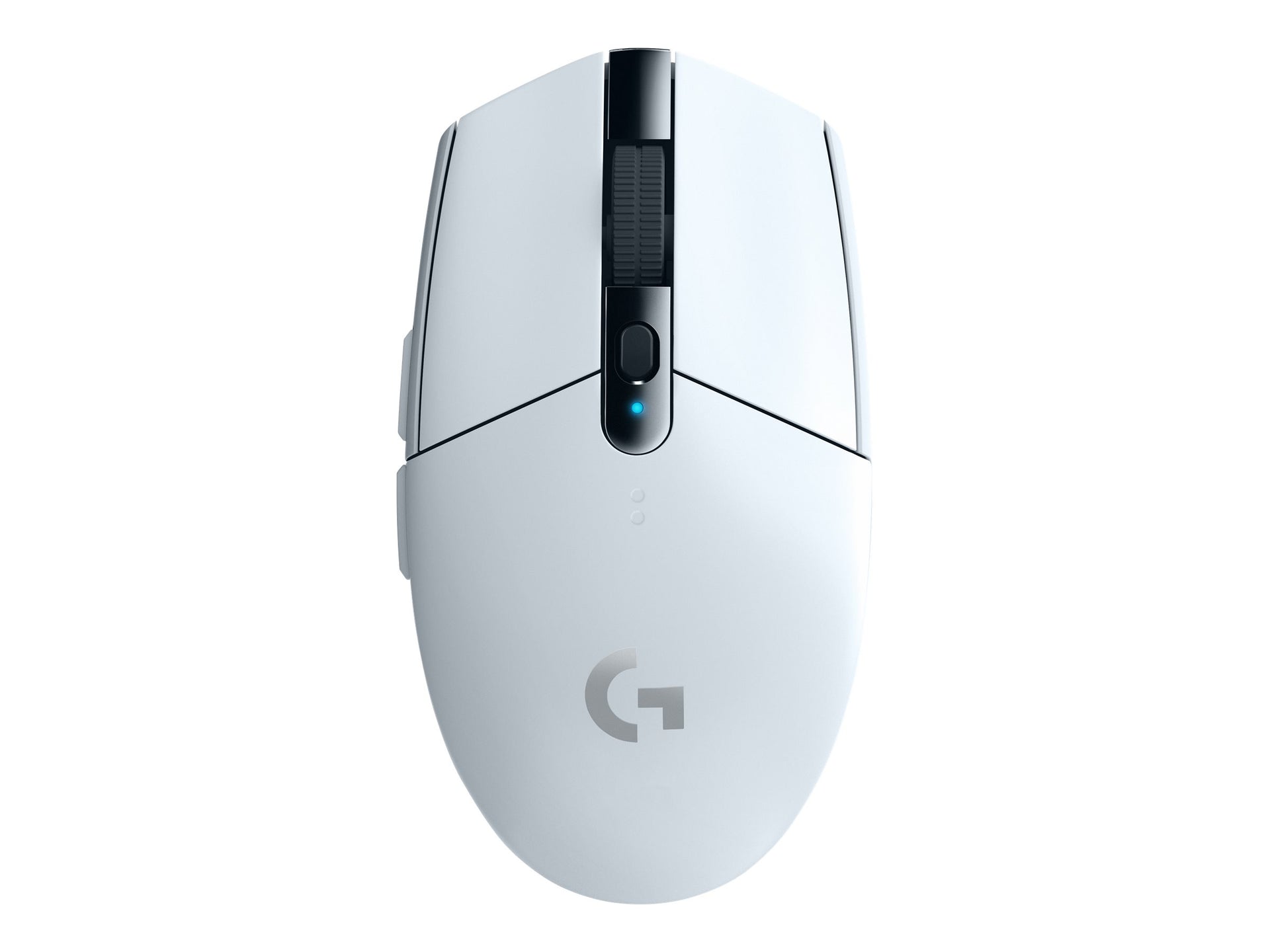 Logitech G G305 - Ratón - óptico - 6 botones - inalámbrico - 2.4 GHz - receptor inalámbrico USB - blanco