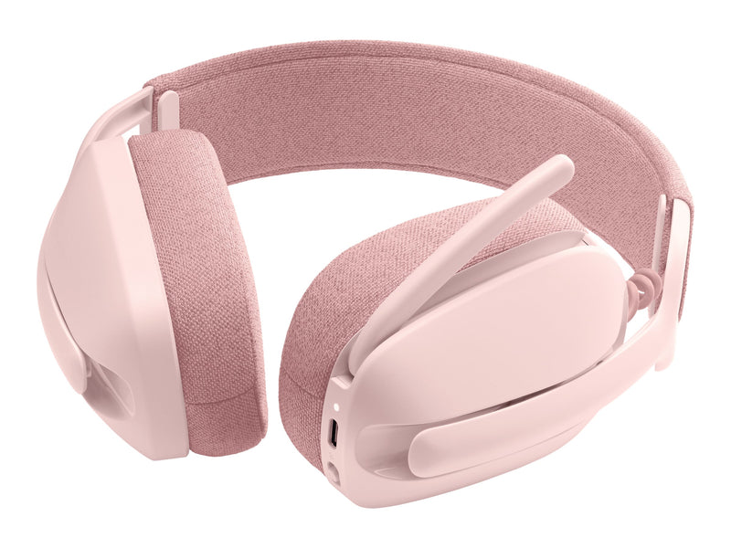 Logitech Zone Vibe 100 - Auricular - tamaño completo - Bluetooth - inalámbrico - rosa-1
