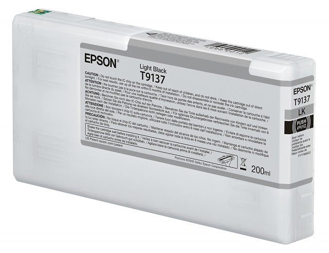 Epson T913 - 200 ml - negro claro claro - original - cartucho de tinta - para SureColor P5000, SC-P5000