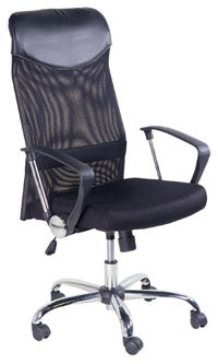 Manager Chair w/Arm Rest (Torin) - Black