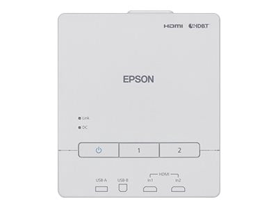 Epson BrightLink 1485Fi+ - Proyector 3LCD - 5000 lúmenes (blanco) - 5000 lúmenes (color) - Full HD (1920 x 1080) - 16:9 - 1080p - objetivo para distancias ultracortas - IEE 802.11a/b/g/n/ac inalámbrico/LAN/Miracast
