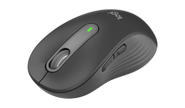 Logitech Signature M650 L LEFT - Ratón - tamaño completo - zurdo - inalámbrico - 2.4 GHz, Bluetooth - receptor de USB Logitech Logi Bolt - grafito