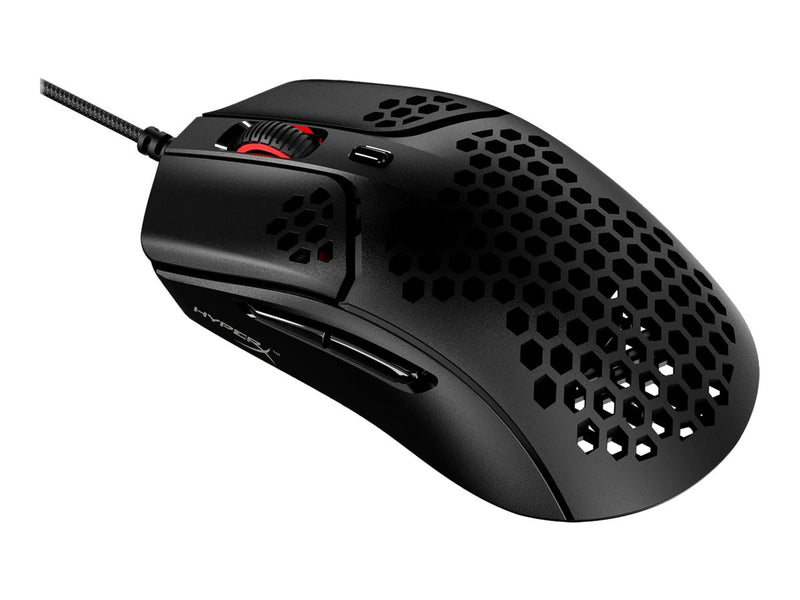 HyperX Pulsefire Haste - Ratón - óptico - 6 botones - cableado - USB 2.0 - para Victus by HP Laptop 16; Laptop 14, 15, 17; Pavilion x360 Laptop; Pro 290 G9-9