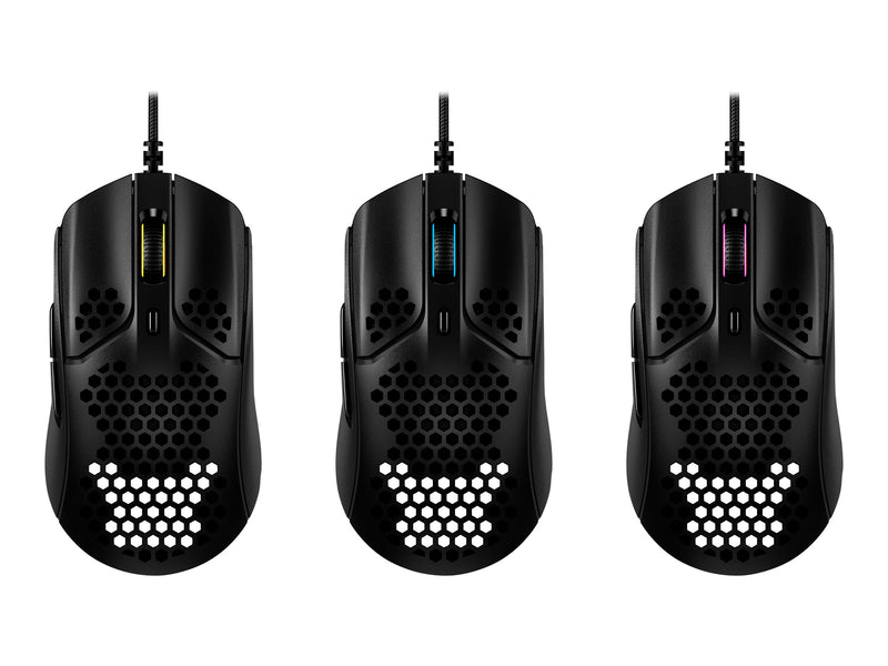 HyperX Pulsefire Haste - Ratón - óptico - 6 botones - cableado - USB 2.0 - para Victus by HP Laptop 16; Laptop 14, 15, 17; Pavilion x360 Laptop; Pro 290 G9-6