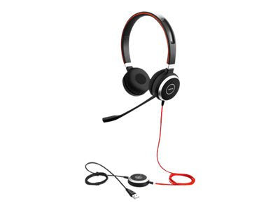 Jabra Evolve 40 MS stereo - Auricular - en oreja - cableado - USB, conector de 3,5 mm - Certificado para Skype Empresarial-10