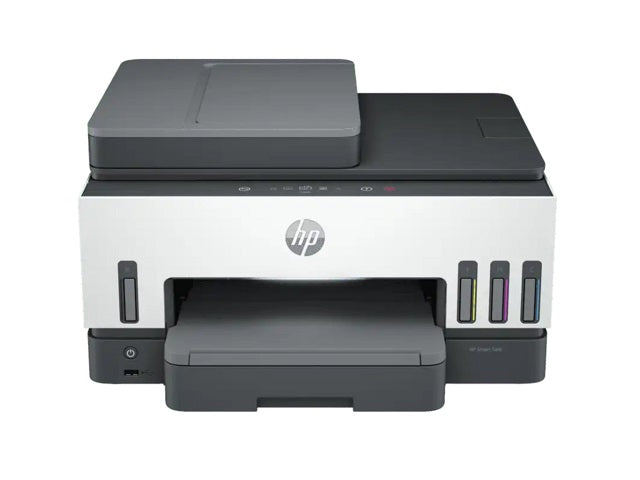 HP Smart Tank 790 All-in-One - Impresora multifunción - color - chorro de tinta - rellenable - Letter A (216 x 279 mm)/A4 (210 x 297 mm) (original) - A4/Legal (material) - hasta 13 ppm (copiando) - hasta 15 ppm (impresión) - 250 hojas - 33.6 Kbps - USB 2.