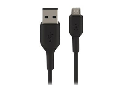 Belkin BoostCharge - Cable USB - Micro-USB tipo B (M) a USB (M) - 1 m - negro