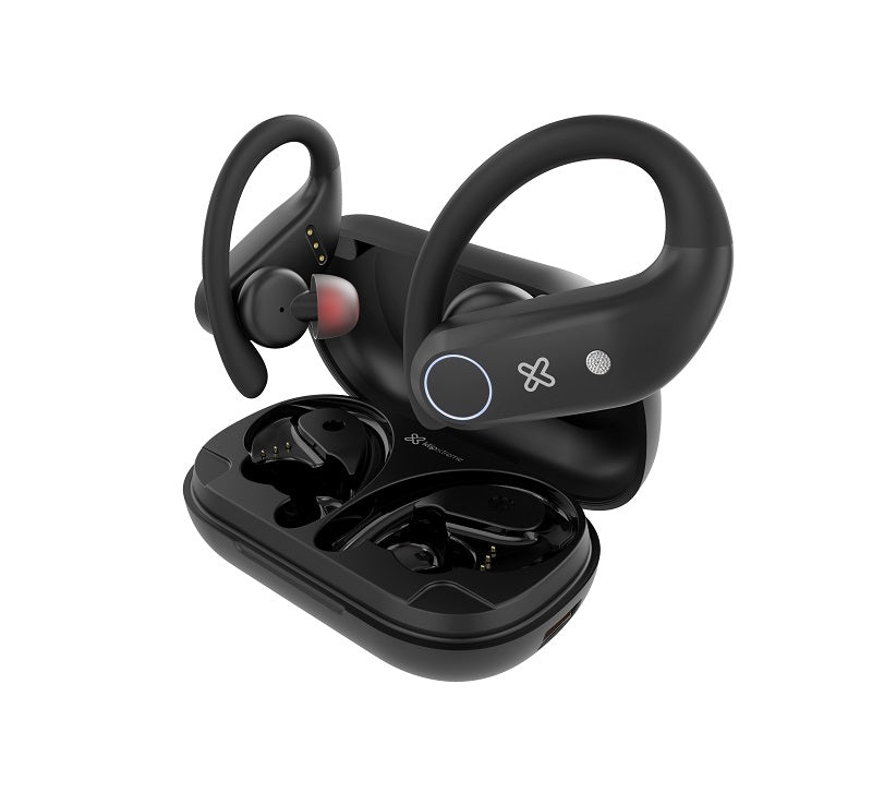 Klip Xtreme - KTE-500BK - Earphones - Para Home audio / Para Portable electronics / Para Tablet / Para Cellular phone - Wireless - TWS 108Hr Negros