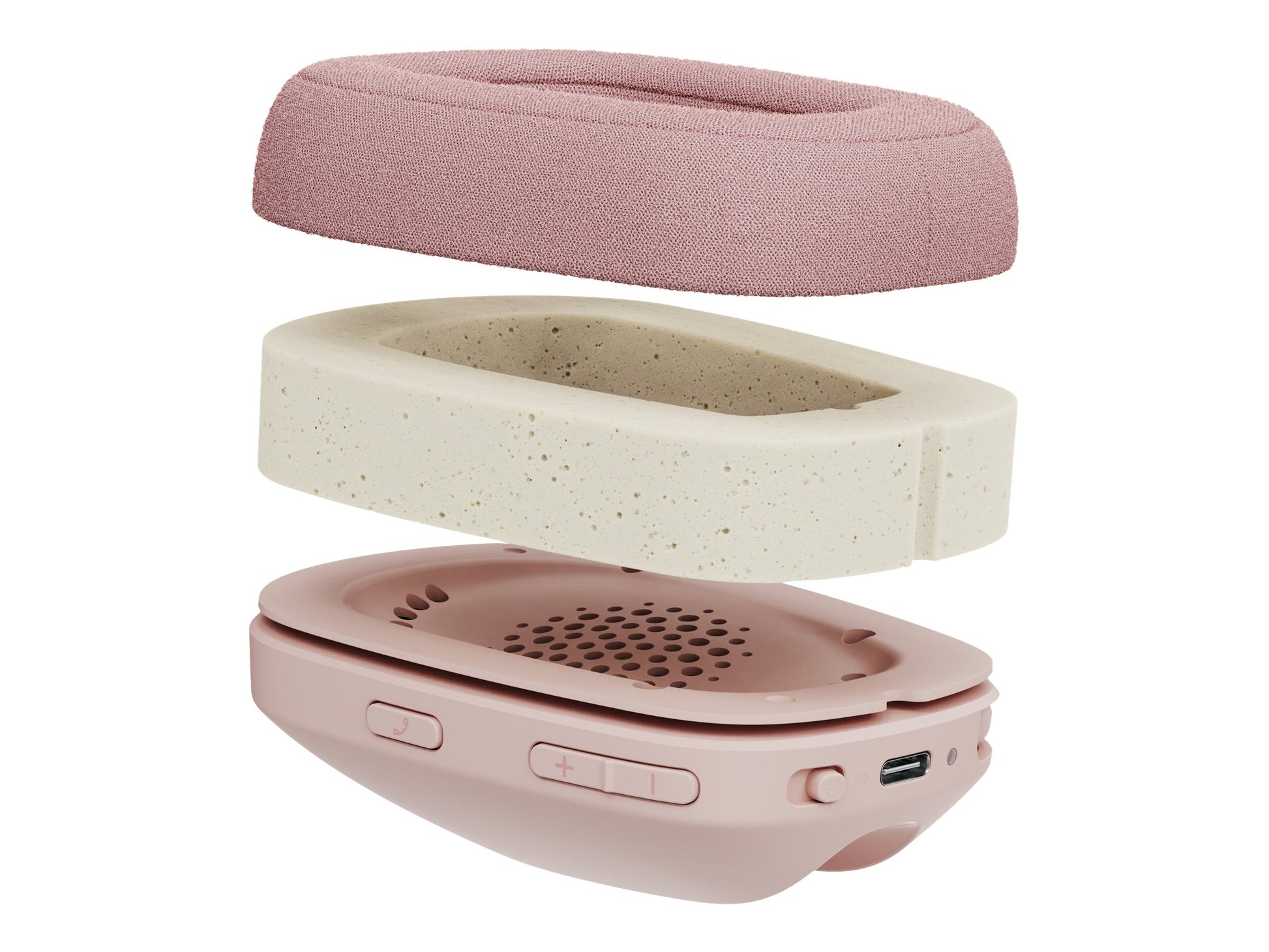 Logitech Zone Vibe 100 - Auricular - tamaño completo - Bluetooth - inalámbrico - rosa-3