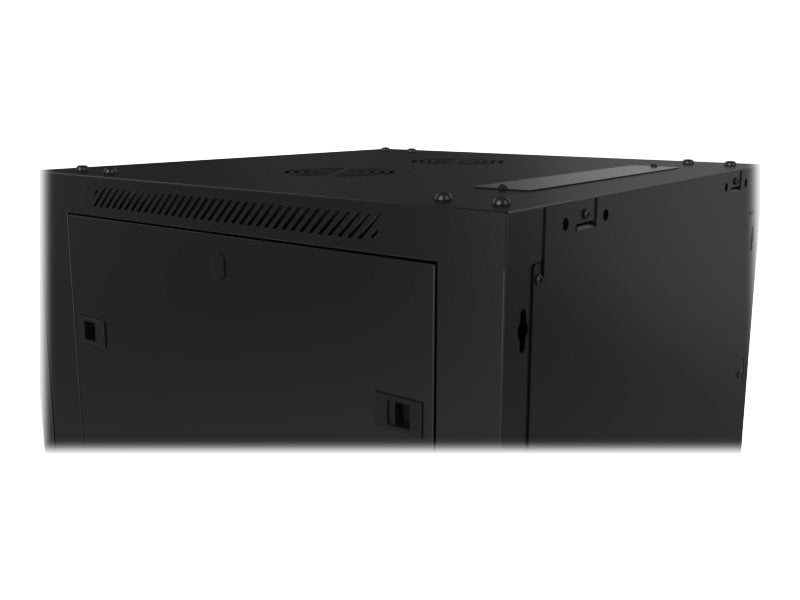 Nexxt Solutions - Rack armario - instalable en pared - RAL 9005, negro barniz - 9U - 19"