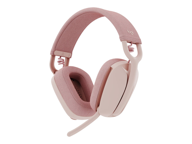 Logitech Zone Vibe 100 - Auricular - tamaño completo - Bluetooth - inalámbrico - rosa-4