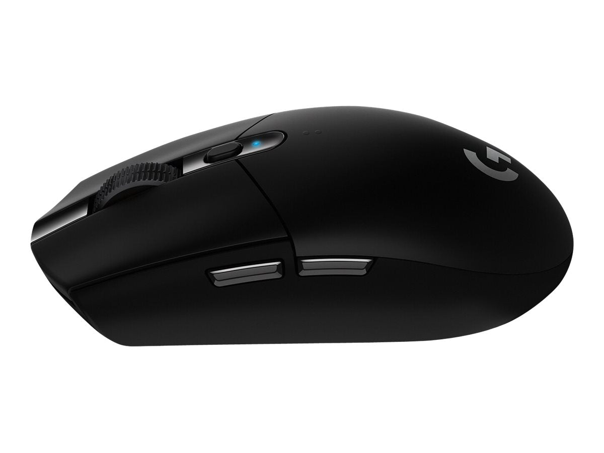 Logitech G G305 - Ratón - óptico - 6 botones - inalámbrico - 2.4 GHz - receptor inalámbrico USB - negro