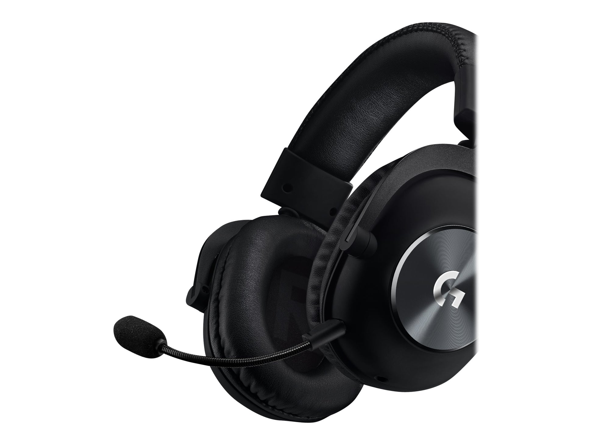 Logitech G Pro X with Blue VO!CE Technology - Auricular - tamaño completo - cableado - conector de 3,5 mm - aislamiento de ruido - negro-1