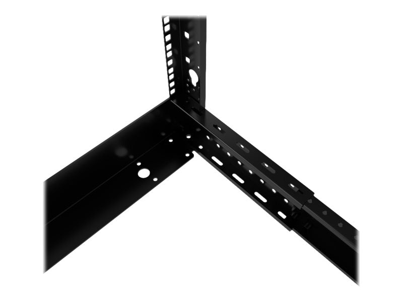 Nexxt Solutions - Rack marco abierto - 4 postes - instalable en el suelo - RAL 9005, negro barniz - 42U - 19"