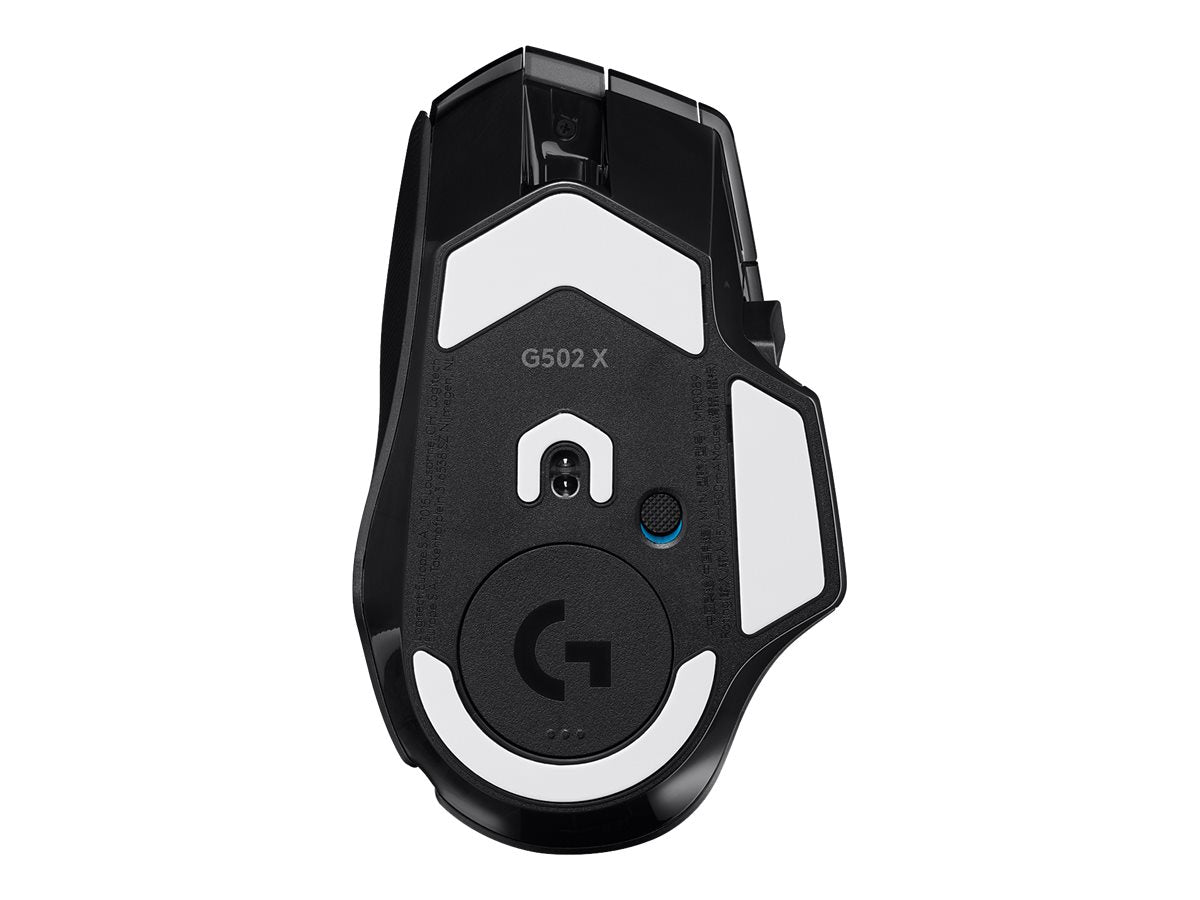 Logitech G G502 X LIGHTSPEED - Ratón - óptico - inalámbrico - 2.4 GHz - receptor USB de Logitech LIGHTSPEED - negro-6