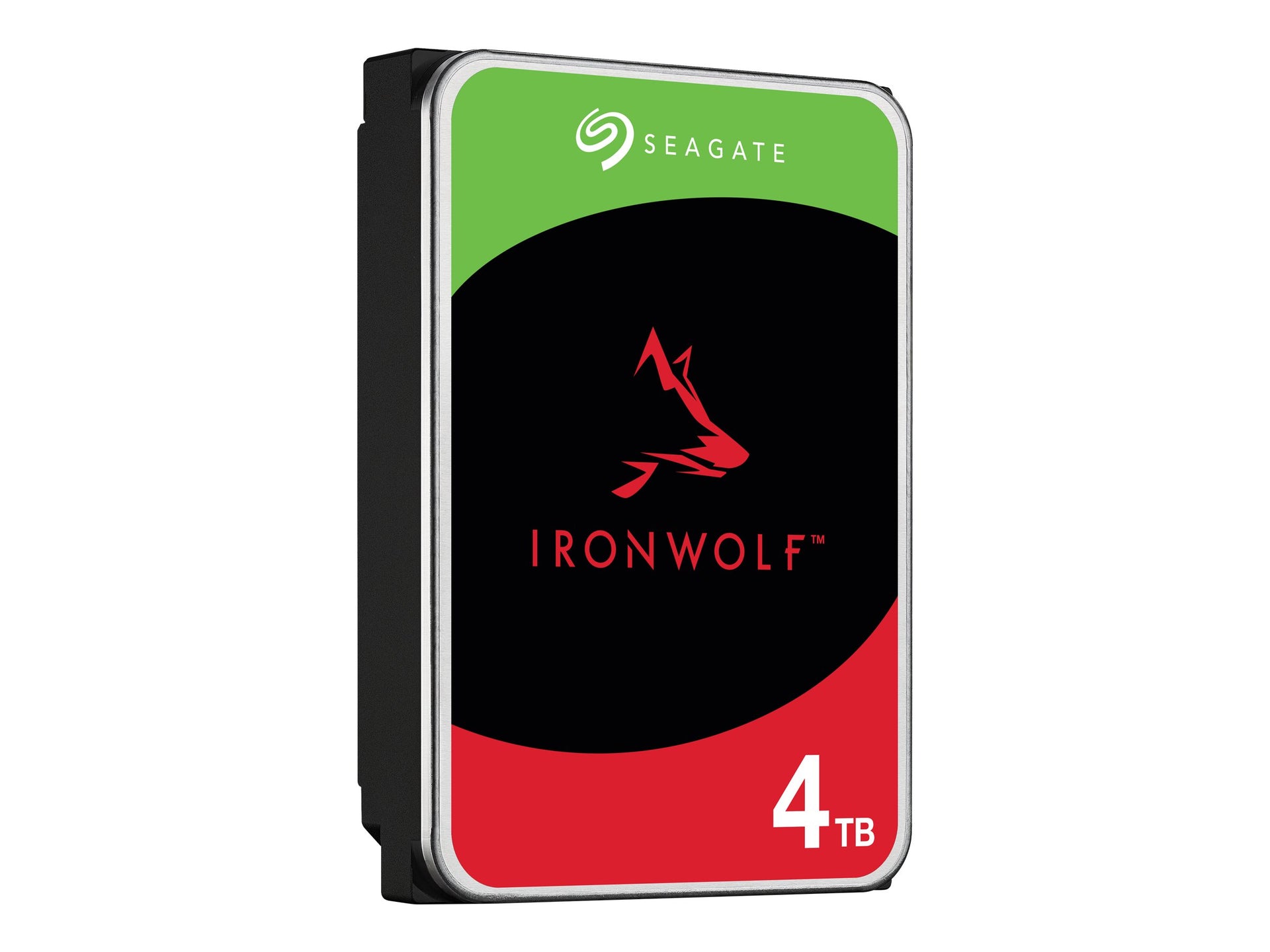Seagate IronWolf ST4000VN006 - Disco duro - 4 TB - interno - SATA 6Gb/s - 5400 rpm - búfer: 256 MB - con Recuperación de datos Seagate Rescue de 3 años