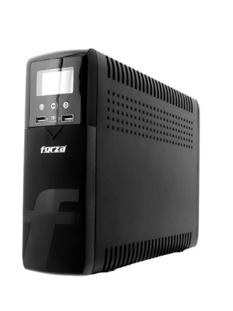 Forza - UPS - Line interactive - 900 Watt - 1500 VA - AC 110/120 V - Pure Sine Wave NEMA-1
