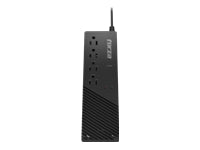Forza FVR Series FVR-1011 - Regulador automático de voltaje (montaje en pared) - CA 115 V - 500 vatios - 1000 VA - conectores de salida: 4 - negro-1