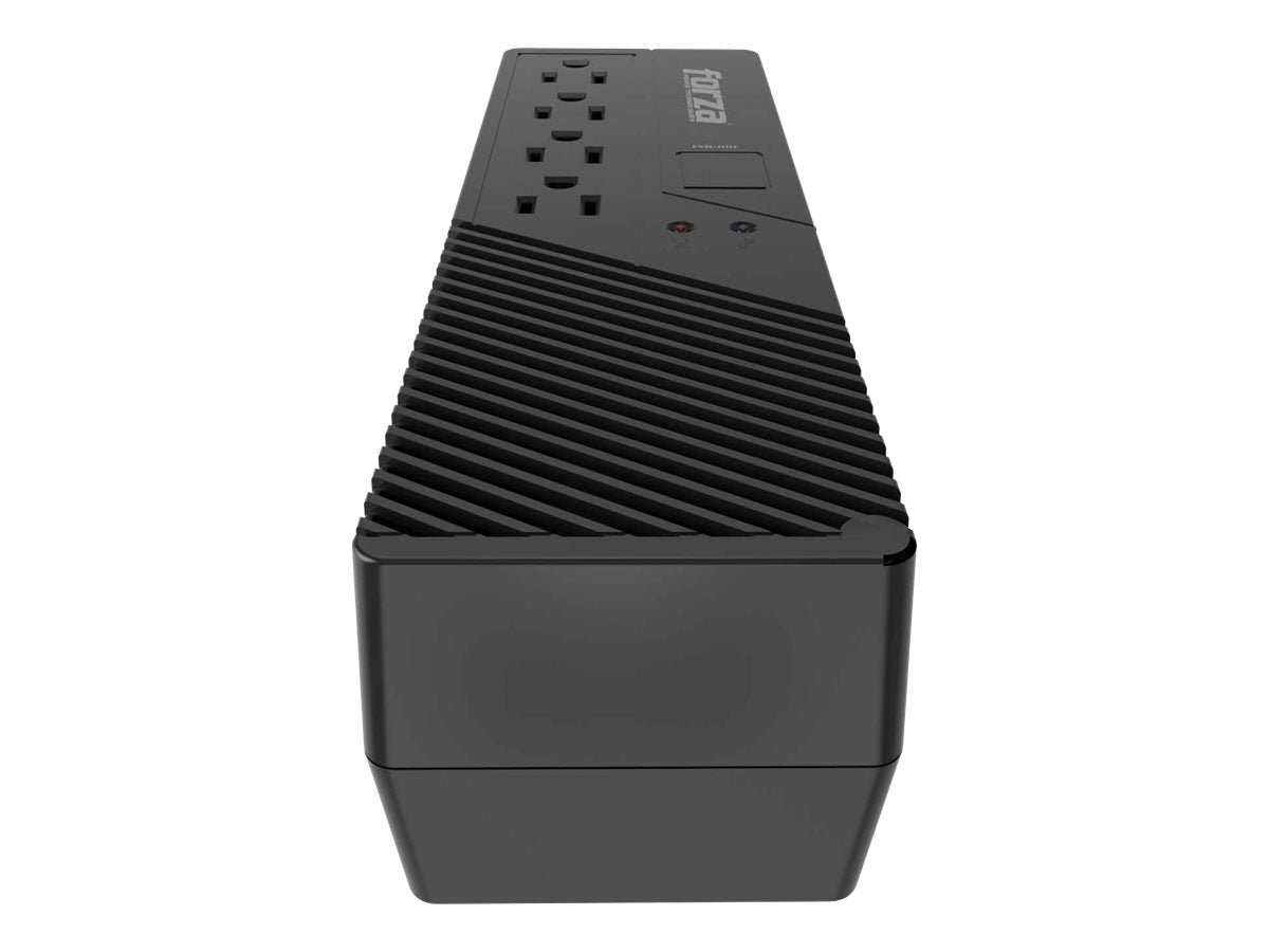 Forza FVR Series FVR-1011 - Regulador automático de voltaje (montaje en pared) - CA 115 V - 500 vatios - 1000 VA - conectores de salida: 4 - negro-7