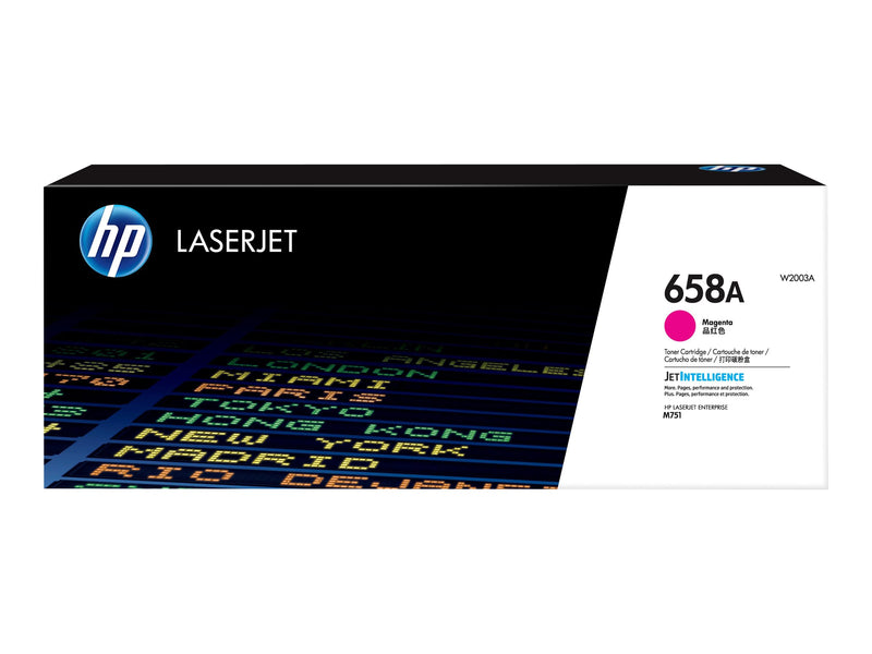 HP 658A - Magenta - original - LaserJet - cartucho de tóner (W2003A) - para Color LaserJet Enterprise M751dn, M751n-1