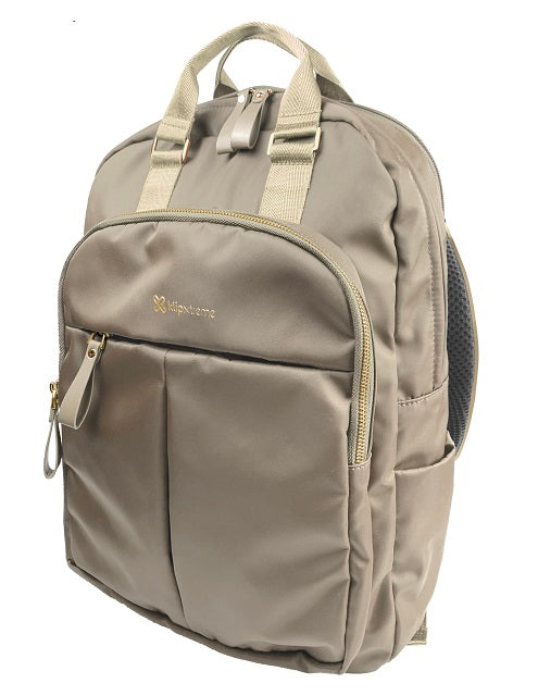Klip Xtreme - Notebook carrying backpack - 15.6" - 1200D Nylon - Khaki - KNB-468KH-1